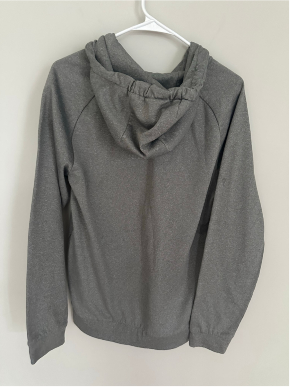 Men’s Nike Dri-Fit Zip-Up Hoodie Grey Black Size S - Picture 3 of 3